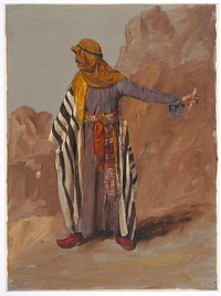 Standing Bedouin, Frederic Edwin Church