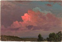 Nightfall near Olana, Frederic Edwin Church