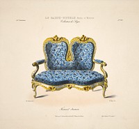 Fauteuil Siamois, "Collection de Sieges," no. 60, in La Garde-Meuble (The Storehouse), Dsir Guilmard