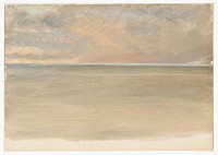 Seascape with Icecap in the Distance, Frederic Edwin Church