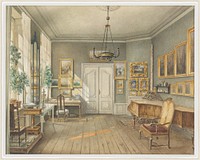 The Music Room of Fanny Hensel (née Mendelssohn), Julius Eduard Wilhelm Helfft