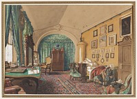 Interior of a Man's Living Room, S. Tolstoi