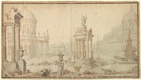 Stage Design: Architectural Fantasy, Giuseppe Galli Bibiena