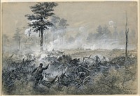 Assault of the Union Troops Upon Fort Thompson, Near New Bearne, Francis H. Schell