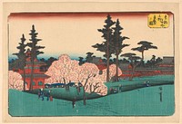 Cherry Blossom Viewing, by Utagawa Kuniyoshi