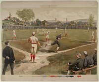 Untitled (Baseball game), Smithsonian National Museum of African Art