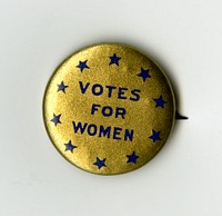 Votes for Women Button