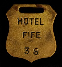 Hotel Fife Owney tag
