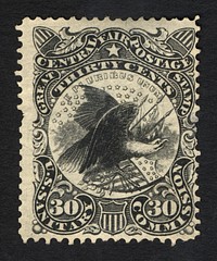 30c Eagle Great Central Sanitary Fair single