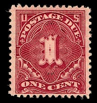 1c Postage Due single