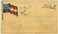 Confederate Civil War Patriotic cover