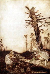 Alice's adventures in Wonderland (1916) by Arthur Rackham 