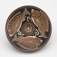 Fish Plate by Ancient Greek