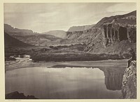 Looking Across the Colorado River to the Mouth of Paria Creek by Timothy O'Sullivan