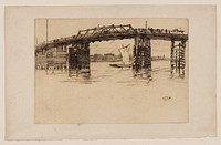 Old Battersea Bridge by James McNeill Whistler