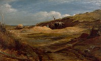 The Sand Pits, Hampstead Heath by John Linnell