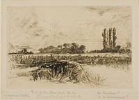 A Water Meadow by Francis Seymour Haden