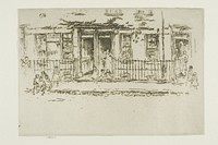 Justice Walk, Chelsea by James McNeill Whistler