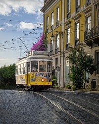 The historical tram line in Lisbon.Just like with any other city, the key to getting decent images is a very early alarm. 