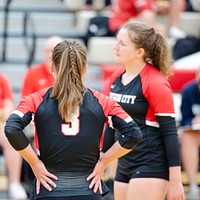 OCHS Volleyball game 2022.