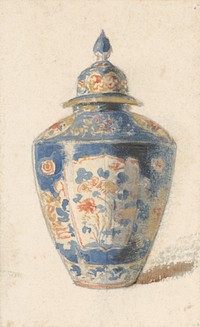 Study of a porcelain vessel  by Friedrich Carl von Scheidlin