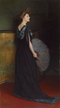 Portrait of Mrs. Francis Stanton Blake (Eugenia White Blake) (1908) by Julius Le Blanc Stewart and Eugenia White Blake