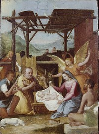 The Adoration of the Shepherds (ca. 1550 (?) (Renaissance)) by Cremona