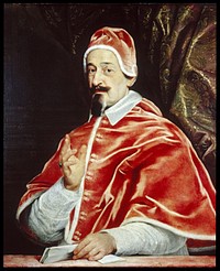 Portrait of Pope Alexander VII (Fabio Chigi) (ca. 1667 (Baroque)) by Workshop of Giovanni Battista Gaulli