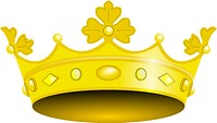 Heraldic open crown