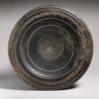 Terracotta dish, Greek, South Italian, Campanian, Teano