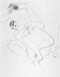 Couple (Paar) by Ernst Ludwig Kirchner