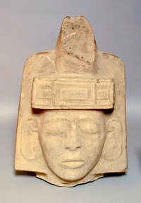 Human Head with Ceremonial Regalia