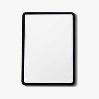 Tablet with blank screen