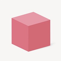 3D block shape vector