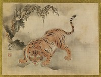 Isen'in Hoin Eishin - Tiger - Walters Art Museum.