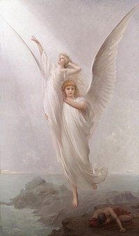 The Human Soul a.k.a. Towards a better world (1894) by Luis Ricardo Falero.