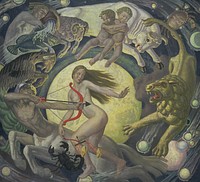 Ernest Procter - The Zodiac - Tate