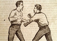 Image from Colonel Thomas Monstery's chapter on boxing