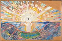 The Sun (1910s) by Edvard Munch