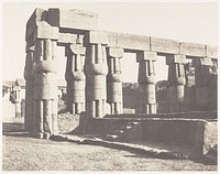 Louksor (Thèbes), Construction Postérieure - Galeries Parallèles