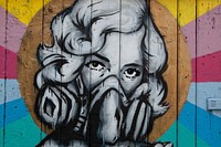 Woman Street Art Graffiti Wall Paint. Location unknown - 2019