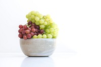 Free green and purple grape image, public domain fruit CC0 photo.