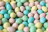 Free Easter egg candies image, public domain sweets CC0 photo.