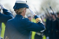 U.S. Coast Guard Academy cadets perform a regimental review for Master Chief Petty Officer Lloyd Piece NEW LONDON, Conn. &ndash; U.S. Coast Guard Academy cadets perform a regimental review in honor of Master Chief Petty Officer Lloyd Pierce, the Command Master Chief at the Academy, April 25, 2014.Pierce, a native of Toms River, N.J., entered the Coast Guard and attended Basic Training at Cape May, N.J. in January of 1982. He assumed the duties of Command Master Chief of the United States Coast Guard Academy in June of 2011. Pierce is the 11th Coast Guard Silver Ancient Mariner.U.S. Coast Guard photo by Petty Officer 3rd Class Richard Brahm. Original public domain image from Flickr