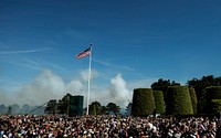 A 21-Gun Salute Fills the Sky as Taps Plays During 70th Anniversary of D-Day Commemoration