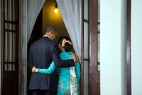 President Obama Meets With Daw Aung San Suu Kyi