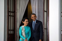 President Obama Meets With Daw Aung San Suu Kyi