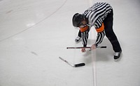 NEW LONDON, Conn. -- The U.S. Coast Guard Academy competes in the Service Leaders of Tomorrow Hockey Tournament Jan. 9, 2015 at Connecticut College's Dayton Arena. The U.S. Naval Academy, the U.S. Military Academy, and the U.S. Merchant Marine Academy also participated in the games and events. U.S. Coast Guard photo by Petty Officer 2nd Class Cory J. Mendenhall. Original public domain image from Flickr