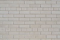 White brick wall texture. Free public domain CC0 photo.