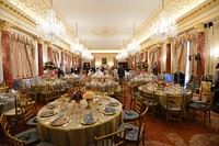 Table Arrangement at Luncheon for Prime Minister of Japan Abe, Co-Hosted by Secretary Kerry and Vice President Biden